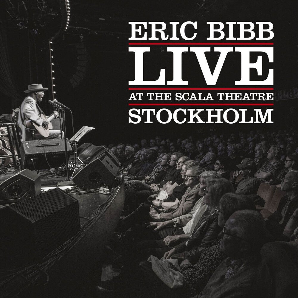 the album cover for Eric Bibb - Live At The Scala Theatre