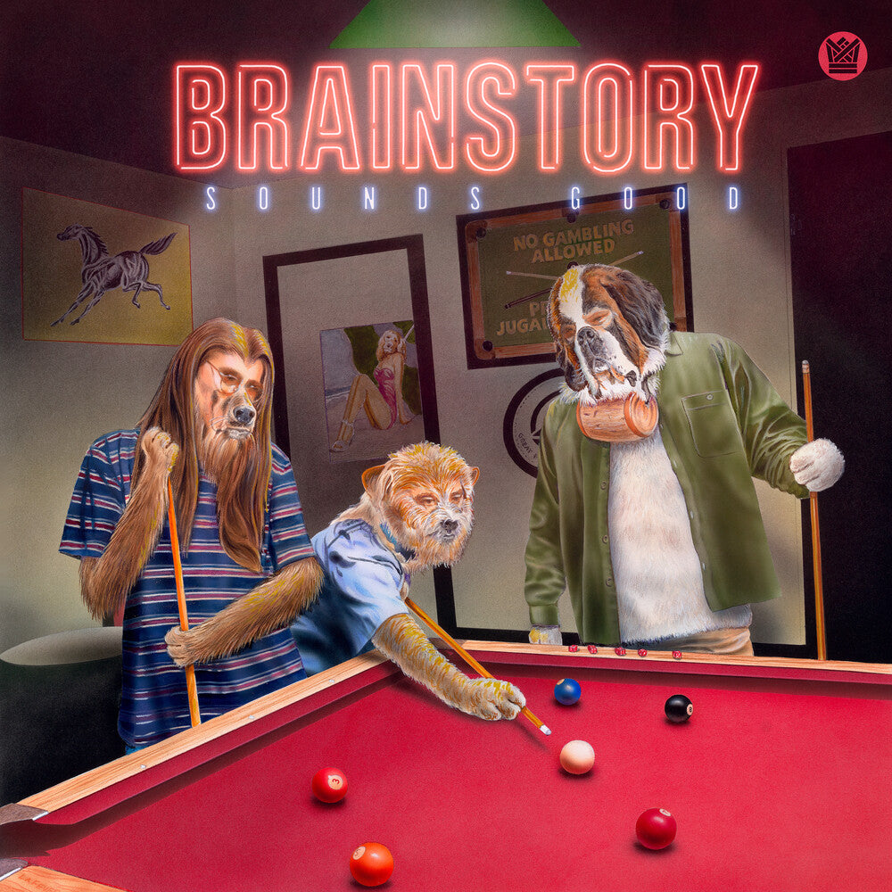 the album cover for Brainstory - Sounds Good