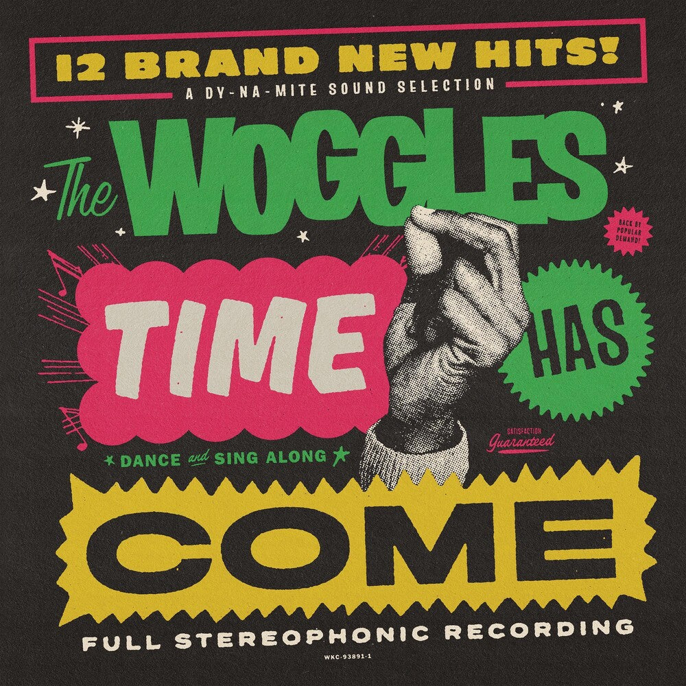 the album cover for Woggles - Time Has Come