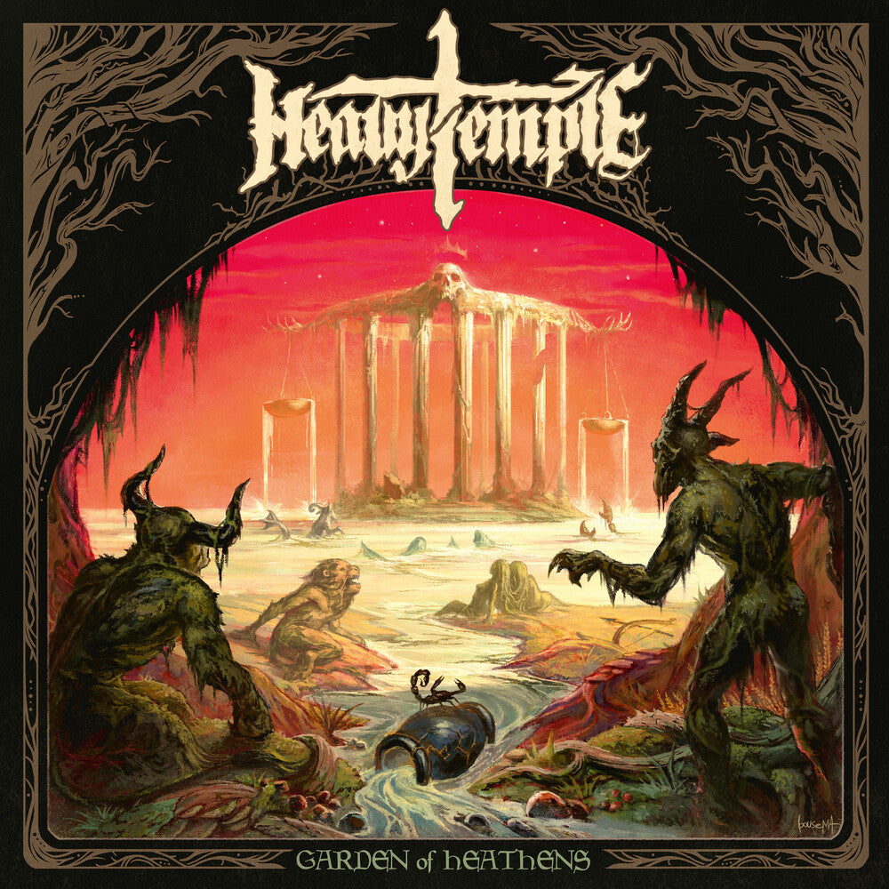 the album cover for Heavy Temple - Garden Of Heathens