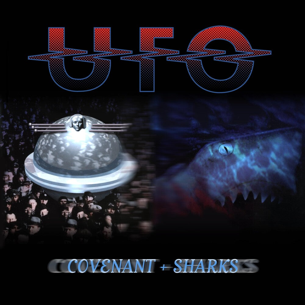 the album cover for UFO - Covenant + Sharks (Uk)