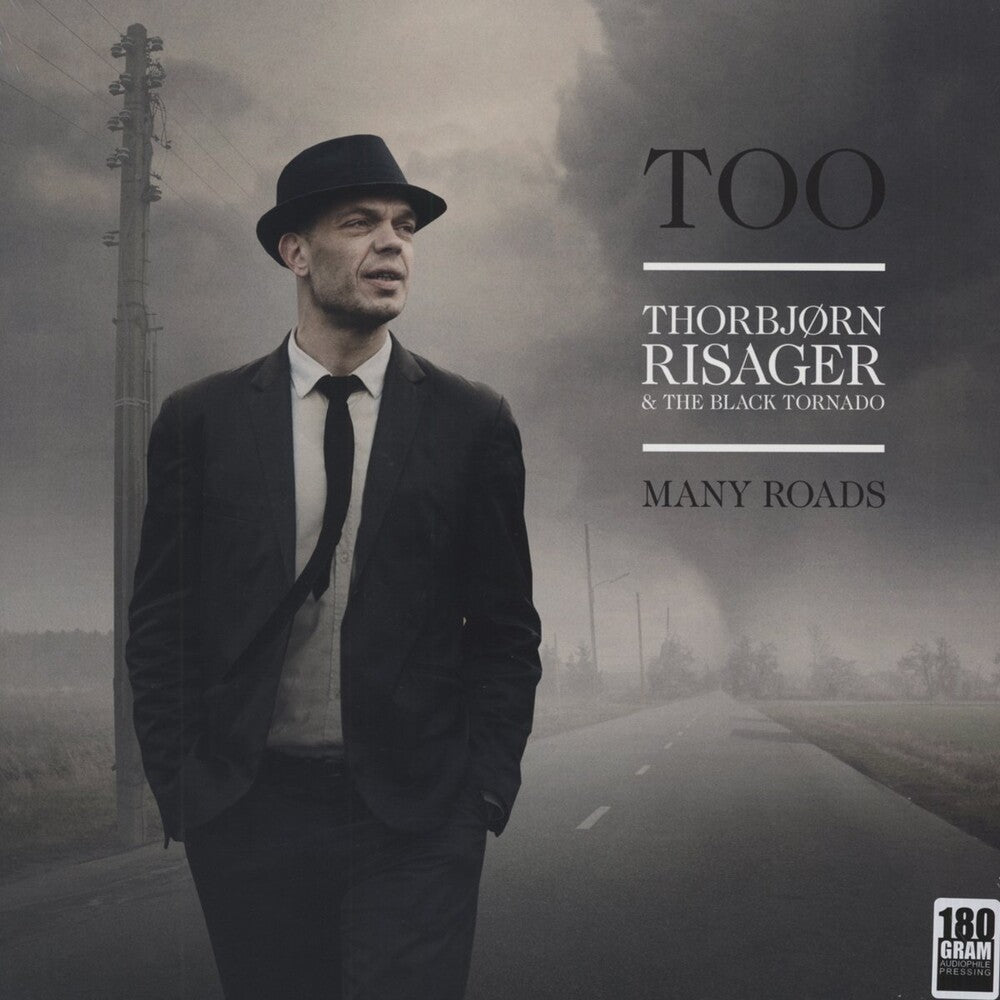 the album cover for Thorbjoern Risager & The Black Tornado - Too Many Roads