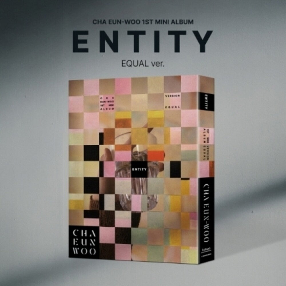 the album cover for Cha Eun Woo - Entity - Equal Version - Random Cover (Post)