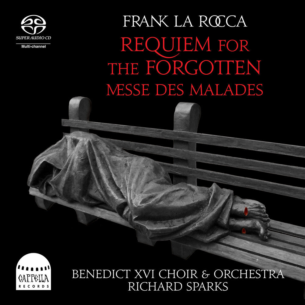 the album cover for Larocca / Helm / Porter - Requiem For The Forgotten - Messe Des Malades