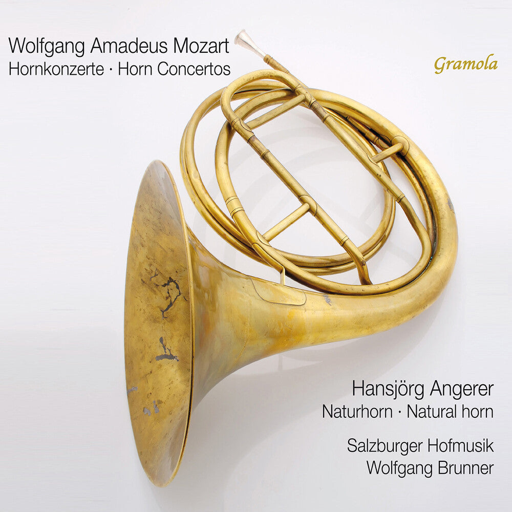 the album cover for Mozart / Angerer / Hofmusik - Concertos for Horn