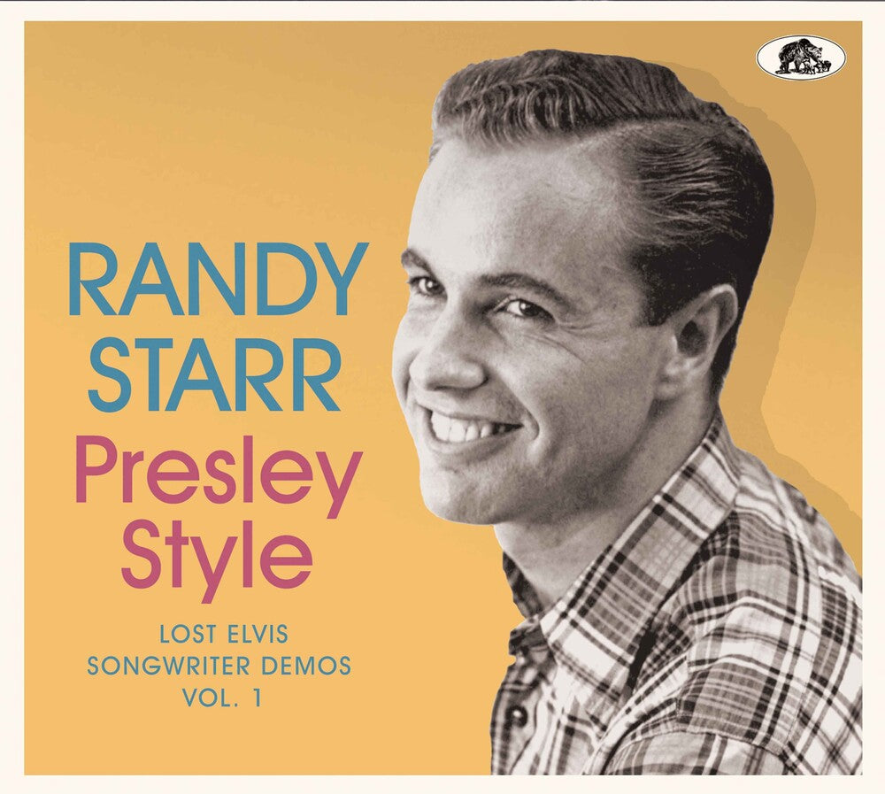 the album cover for Randy Starr - Presley Style: Lost Elvis Songwriter Demos Vol. 1