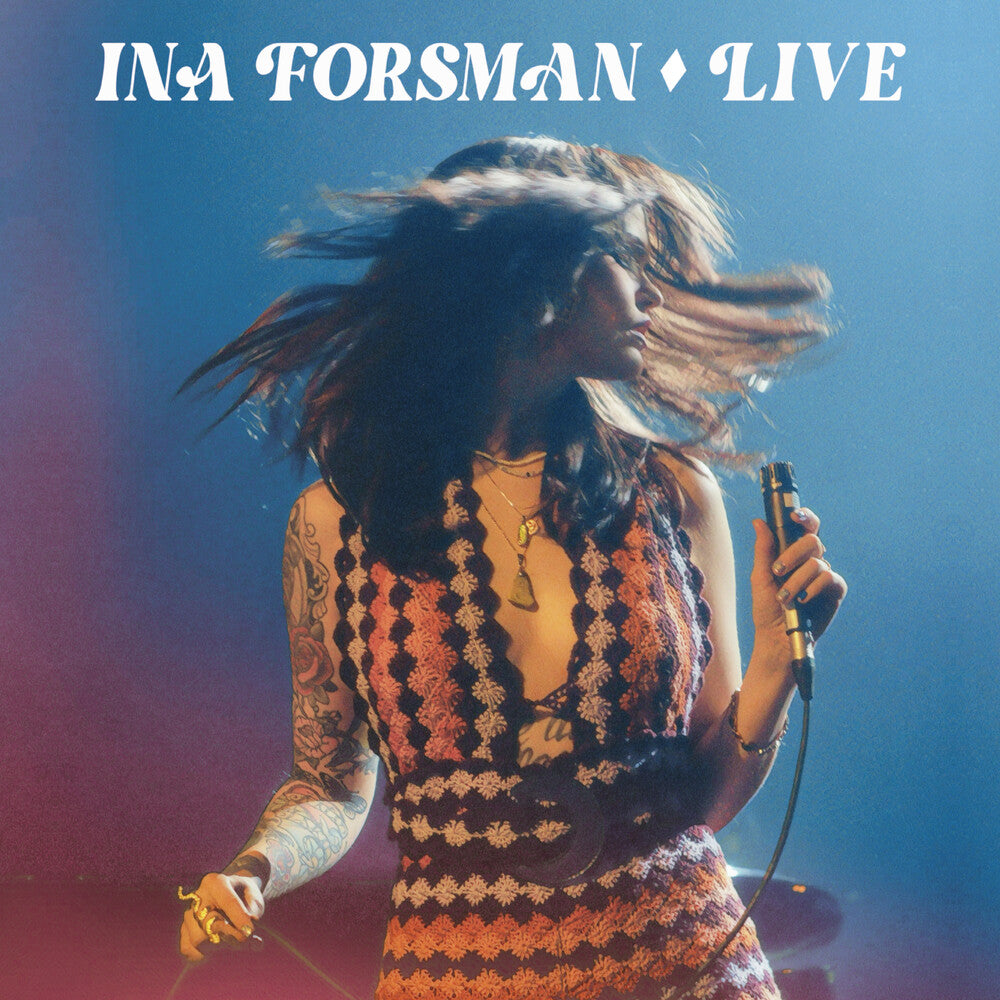 the album cover for Ina Forsman - Live