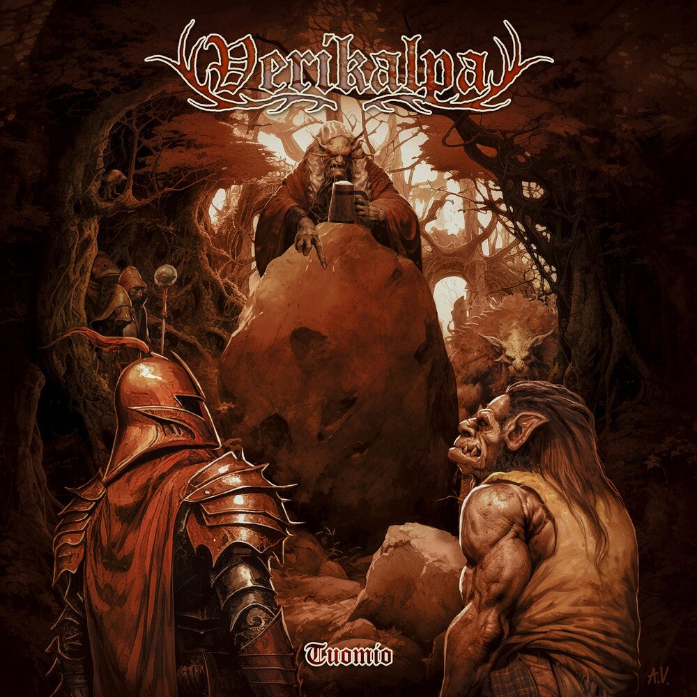 the album cover for Verikalpa - Tuomio