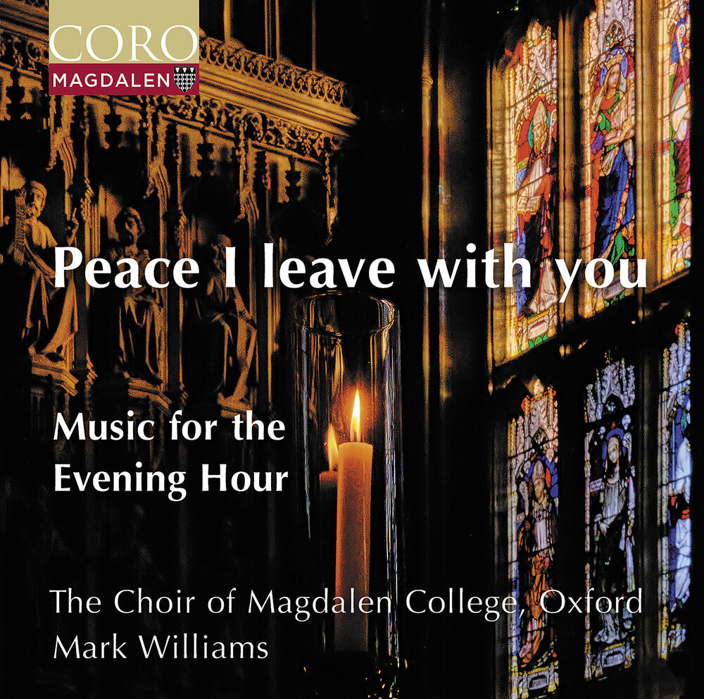 the album cover for Beach / Gibbons - Peace I Leave With You Music For The Evening Hour
