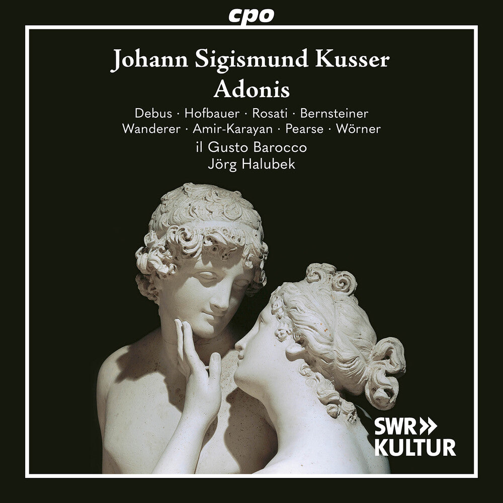 the album cover for Kusser / Debus / Hofbauer - Adonis