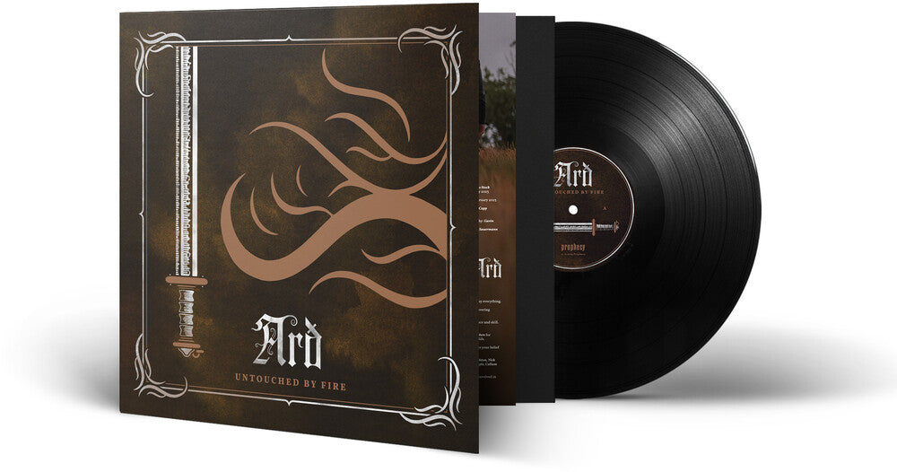 the album cover for ARD - Untouched by Fire