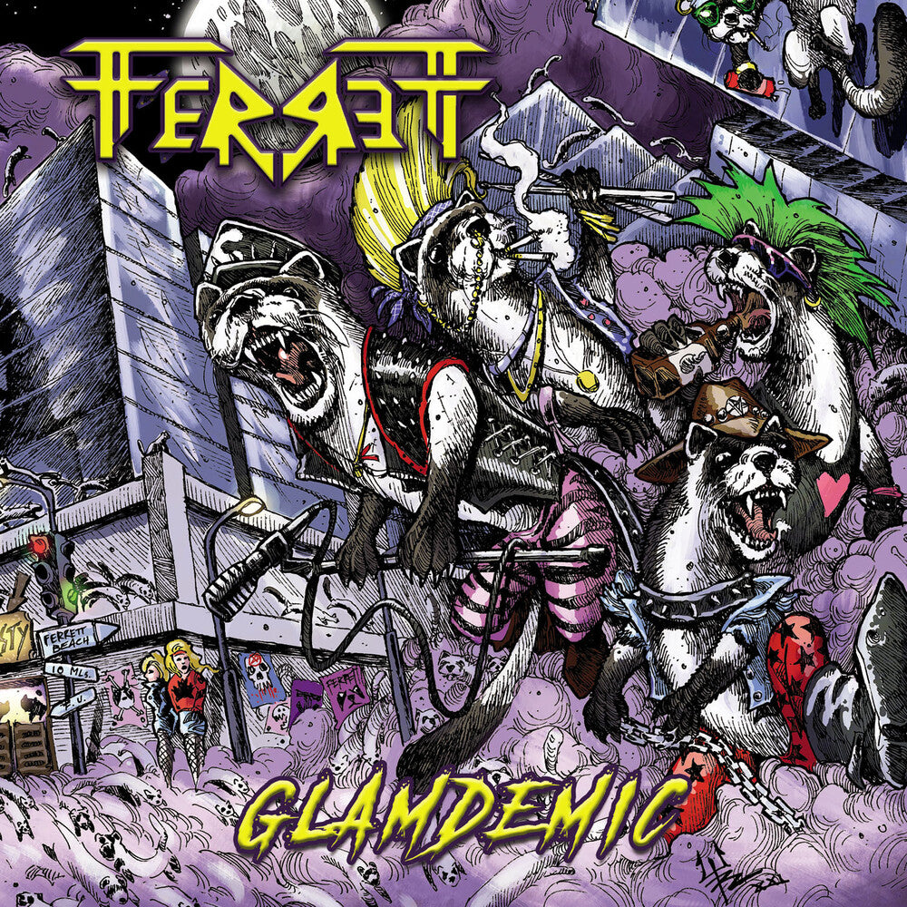 the album cover for FerreTT - Glamdemic