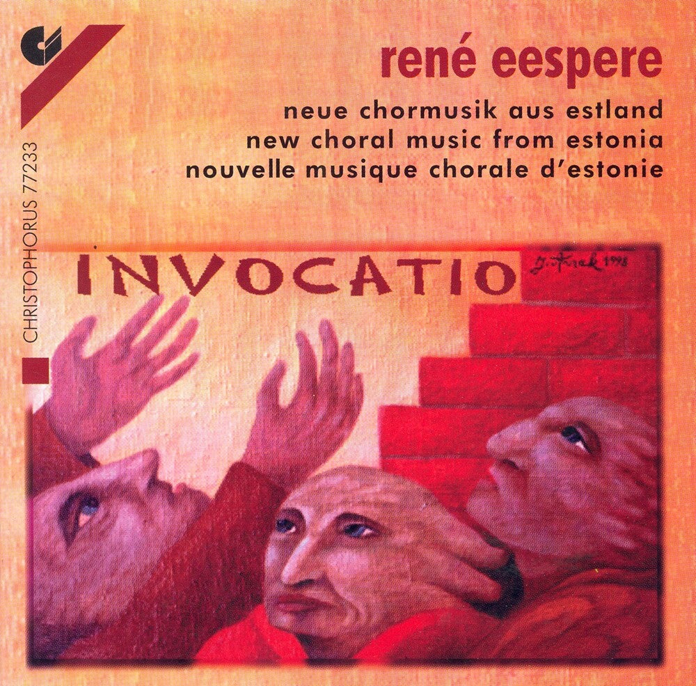 the album cover for Estonia National Male Choir - Eespere, R.: Choral Music (Estonia National Male Choir, Uleoja)