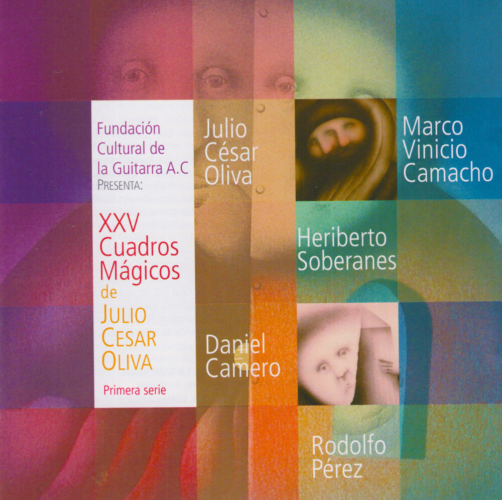 the album cover for J. Oliva - XXV Cuadros Magicos De Julio César Oliva