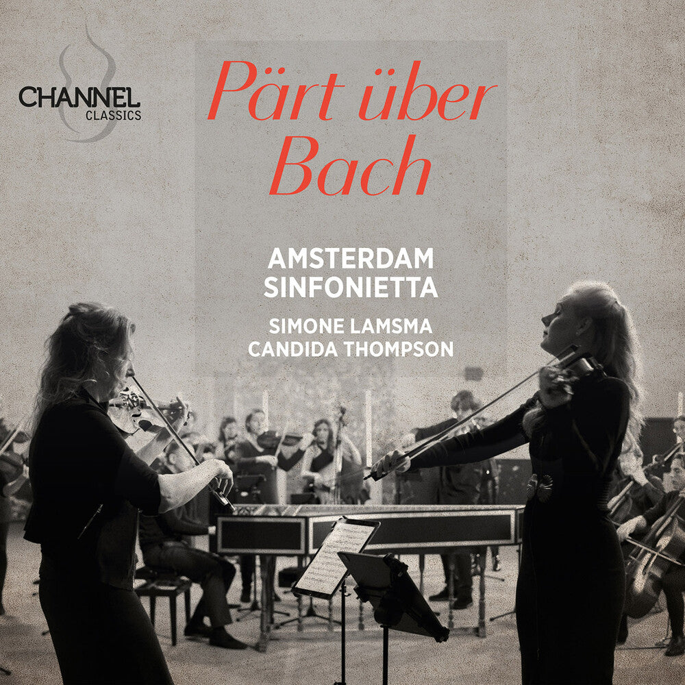 the album cover for J Bach .S. / Part / Thompson - Part Uber Bach