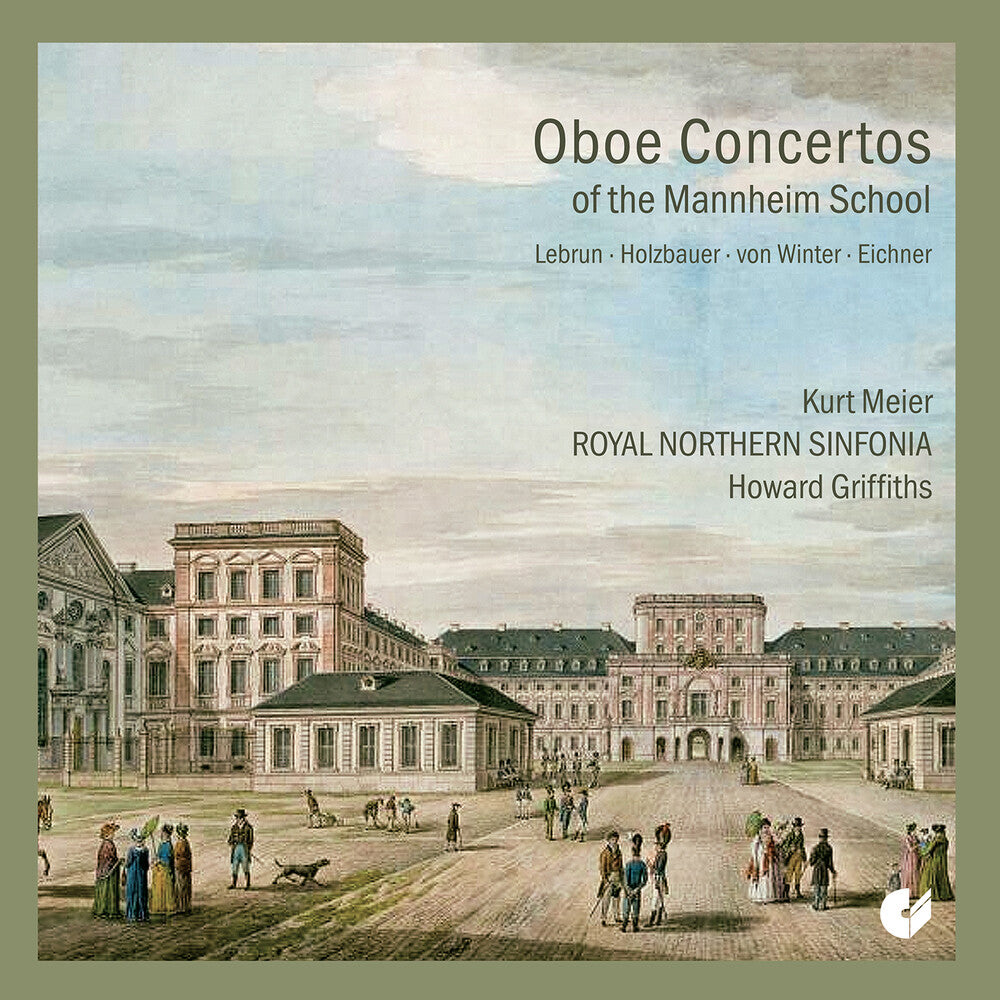 the album cover for Lebrun / Holzbauer / Meier - Oboe Concertos Of The Mannheim School