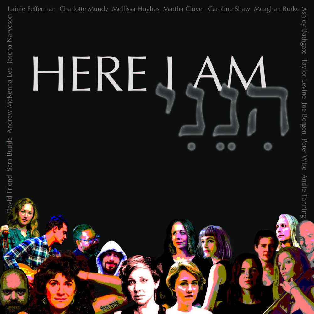 the album cover for Fefferman / Cluver / Transit New Music - Here I Am