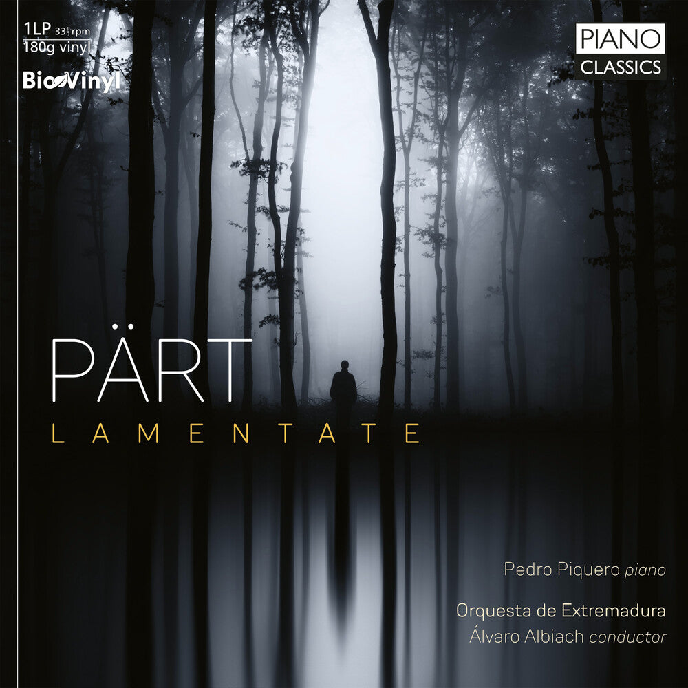 the album cover for Part / Piquero / Orquesta De Extremadura - Lamentate (Biovinyl)