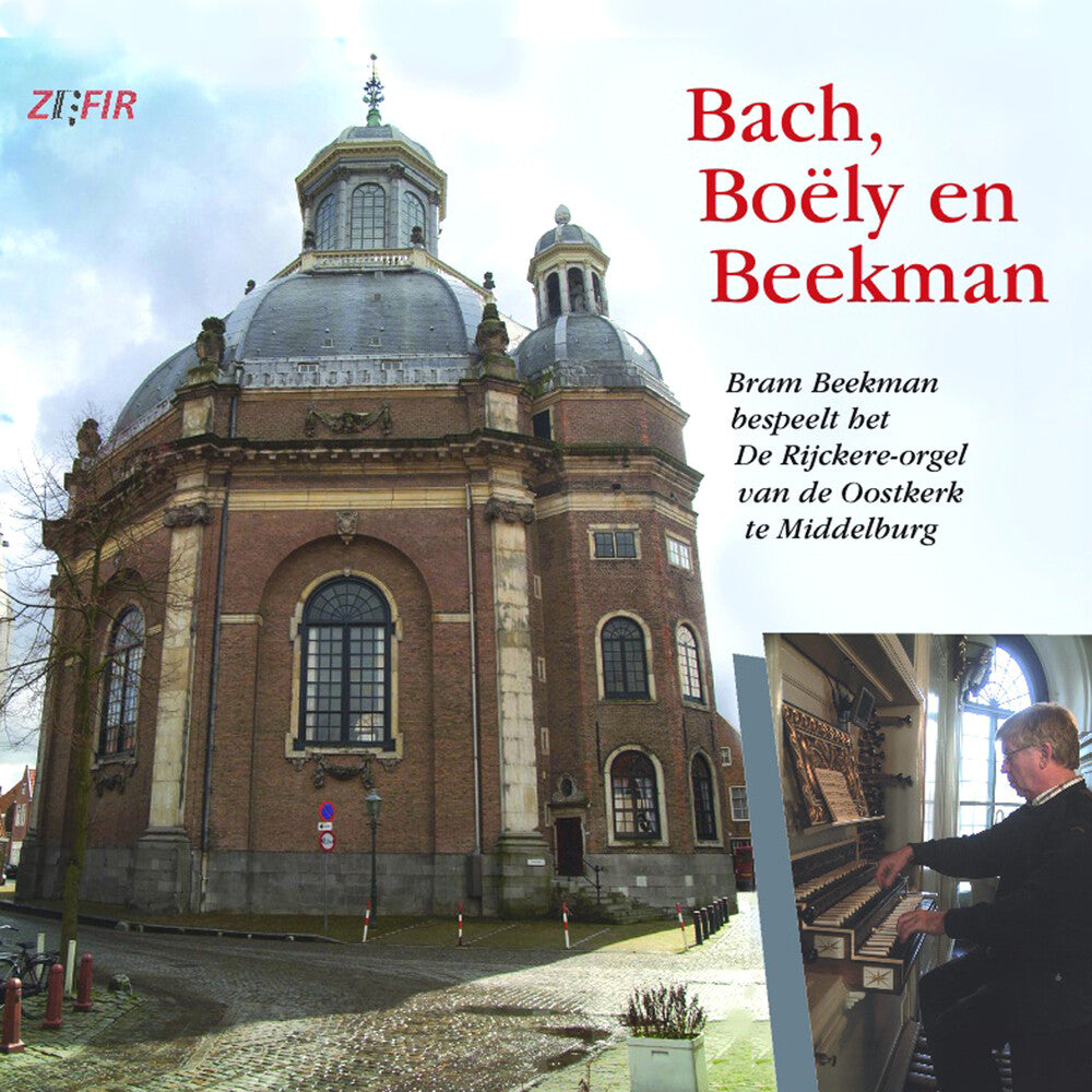 the album cover for Bram Beekman - Bach Boaly en Beekman