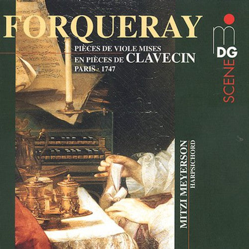 the album cover for J.A. FORQUERAY - Pieces de Clavecin