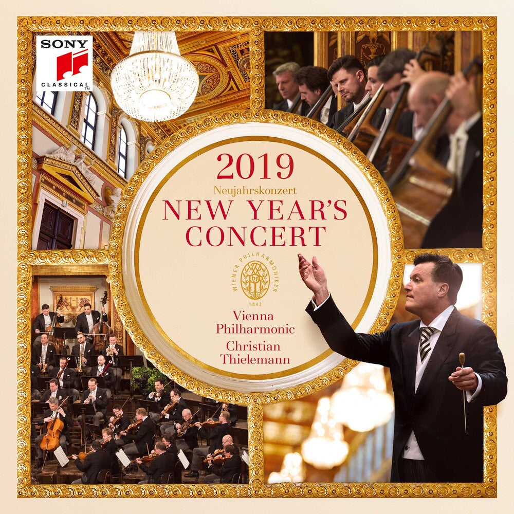 the album cover for Christian Thielemann / Wiener Philharmoniker - New Year's Concert 2019