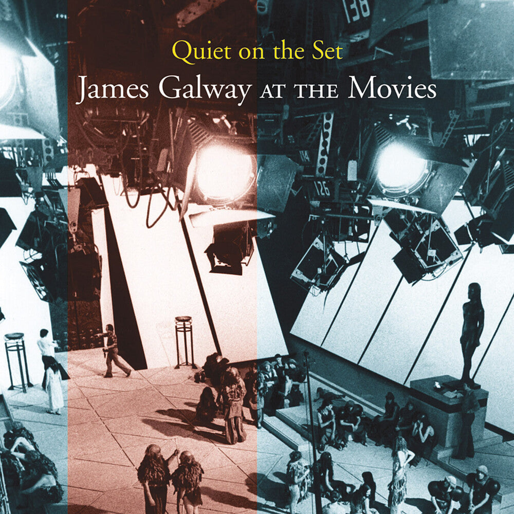 the album cover for James Galway - Quiet On The Set