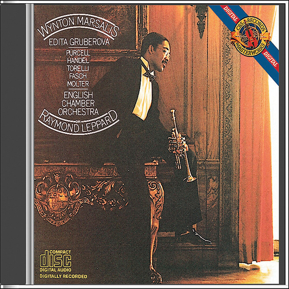 the album cover for Wynton Marsalis Quartet - Baroque Music