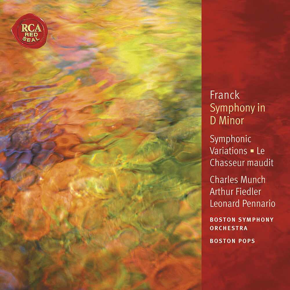 the album cover for CHARLES MUNCH - Symphony In D Minor