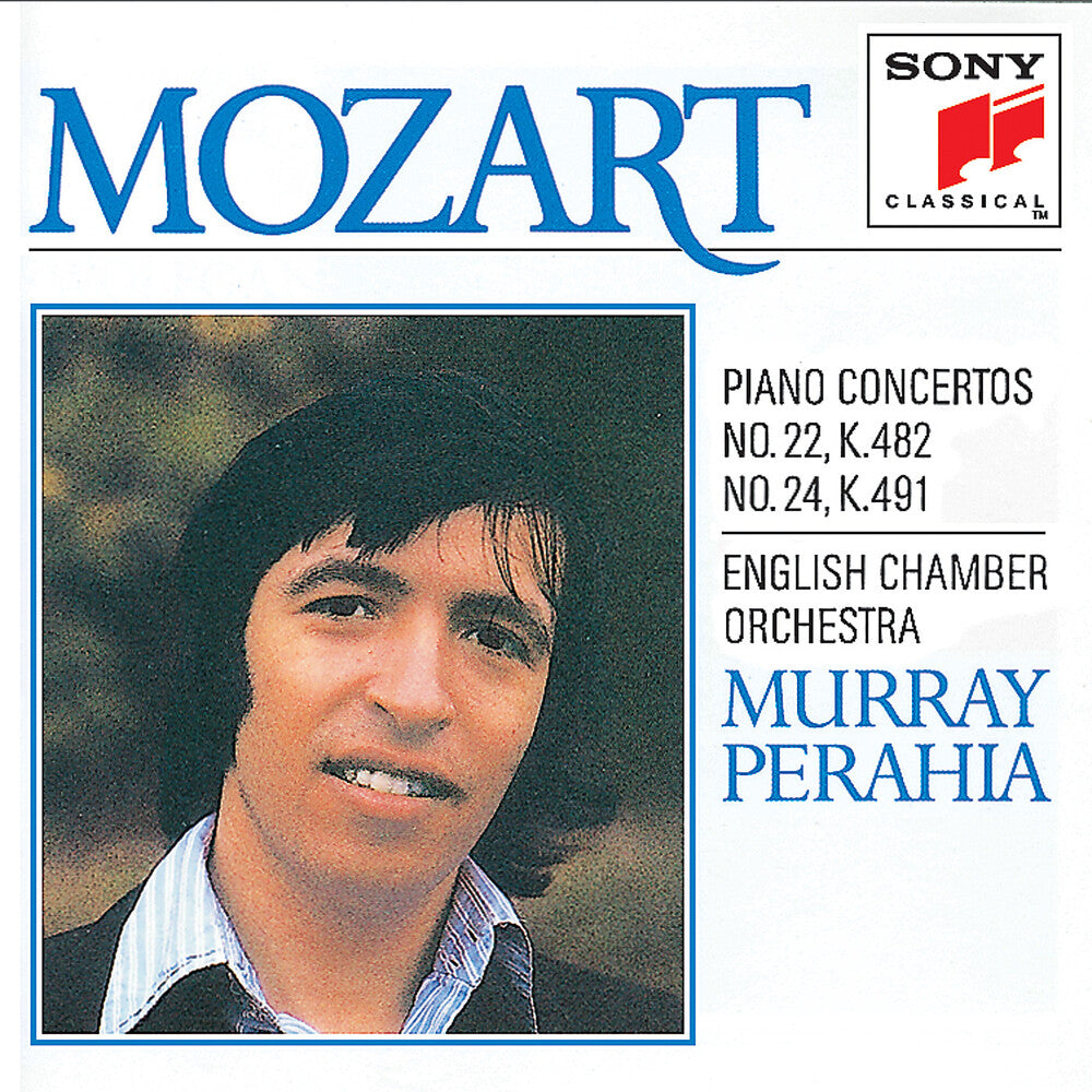 the album cover for Murray Perahia - Piano Concerti 22 & 24