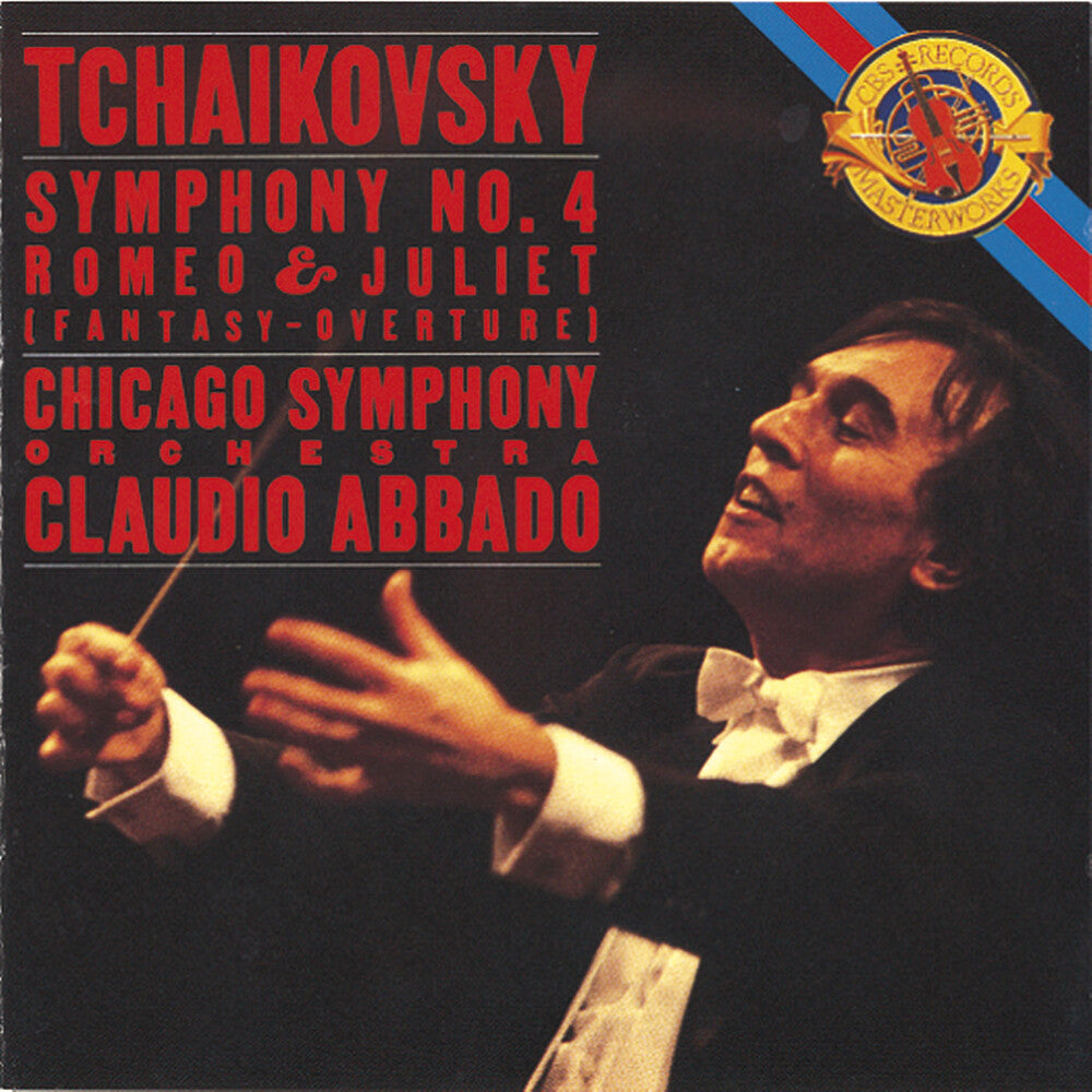 the album cover for Claudio Abbado - Symphony 4