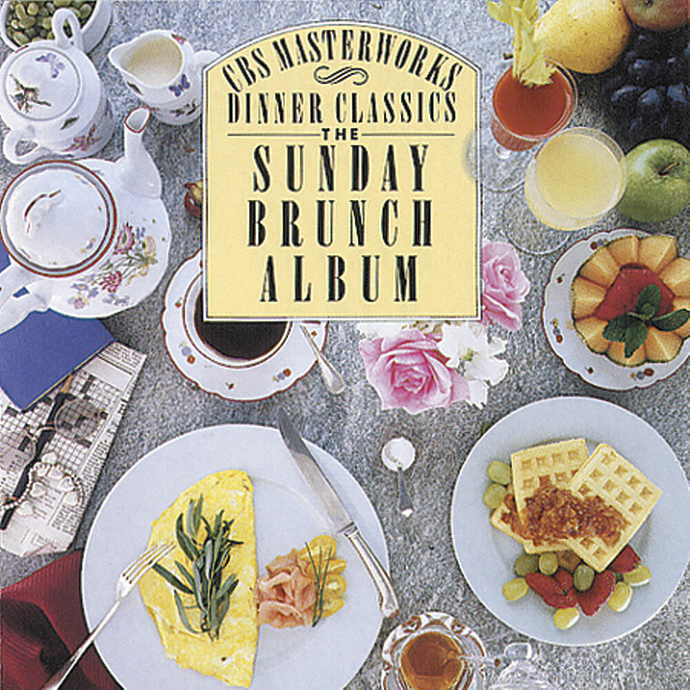 the album cover for Dinner Classics Sunday Brunch 1 / Various - Dinner Classics: Sunday Brunch 1 / Various