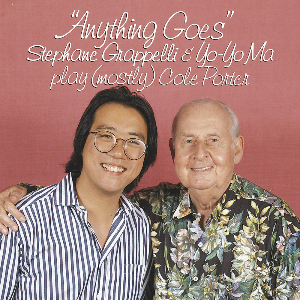the album cover for Yo-Yo Ma - Anything Goes
