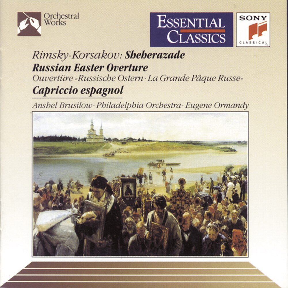 the album cover for Eugene Ormandy - Sheherazade