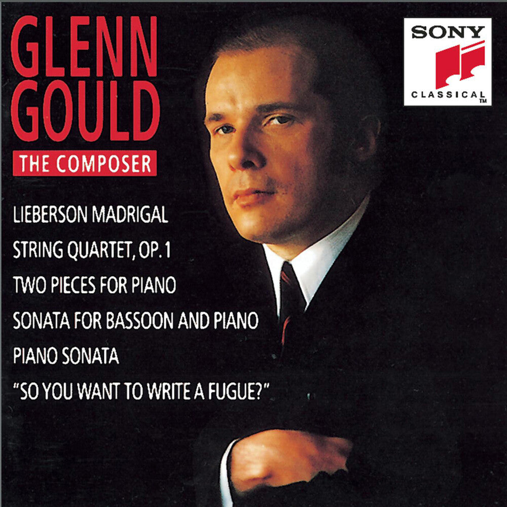 the album cover for Gould, Glenn - Glenn Gould: String Quartet -So You Want To Write A Fugue?