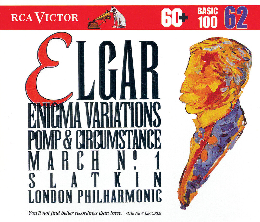 the album cover for E. ELGAR - Enigma Variations