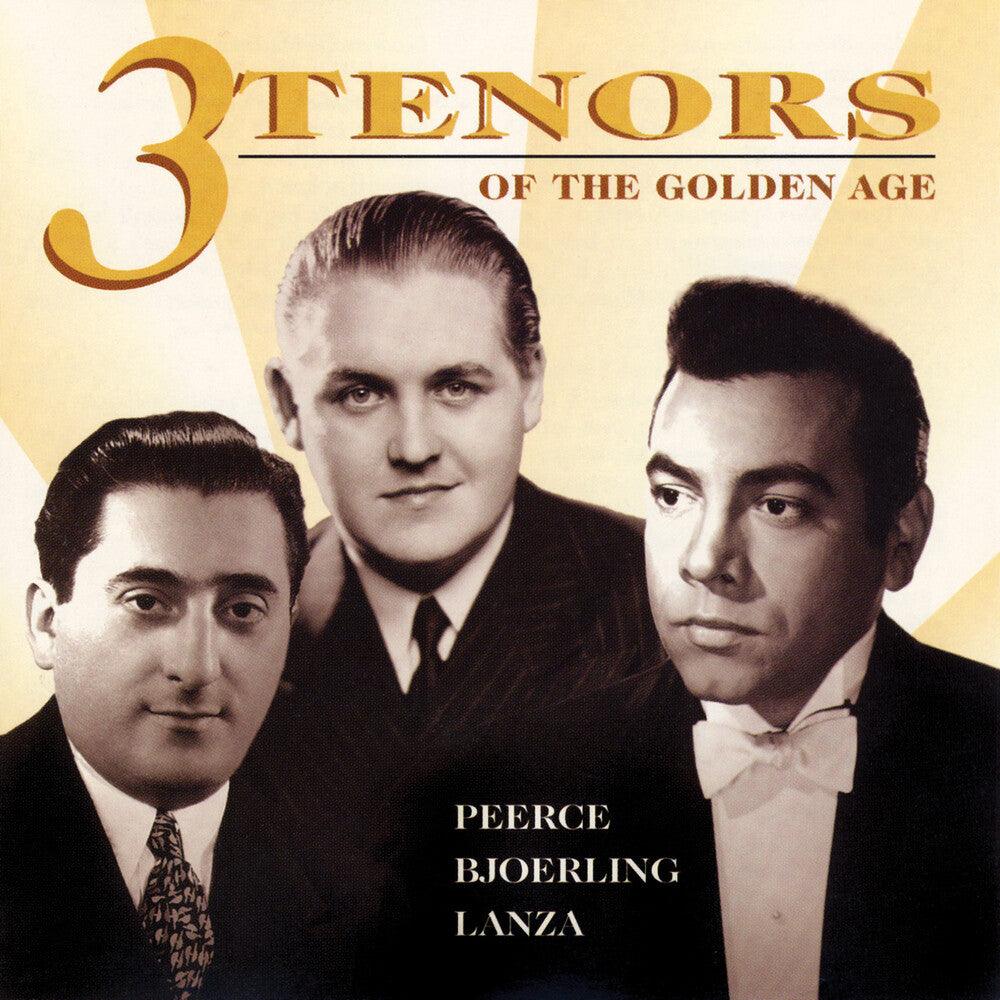 the album cover for Jussi Björling - 3 Tenors Of The Golden Age / Various