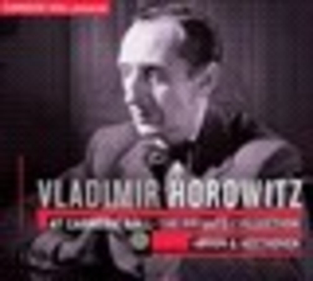 the album cover for Vladimir Horowitz - At Carnegie Hall: Private Collection - Haydn &