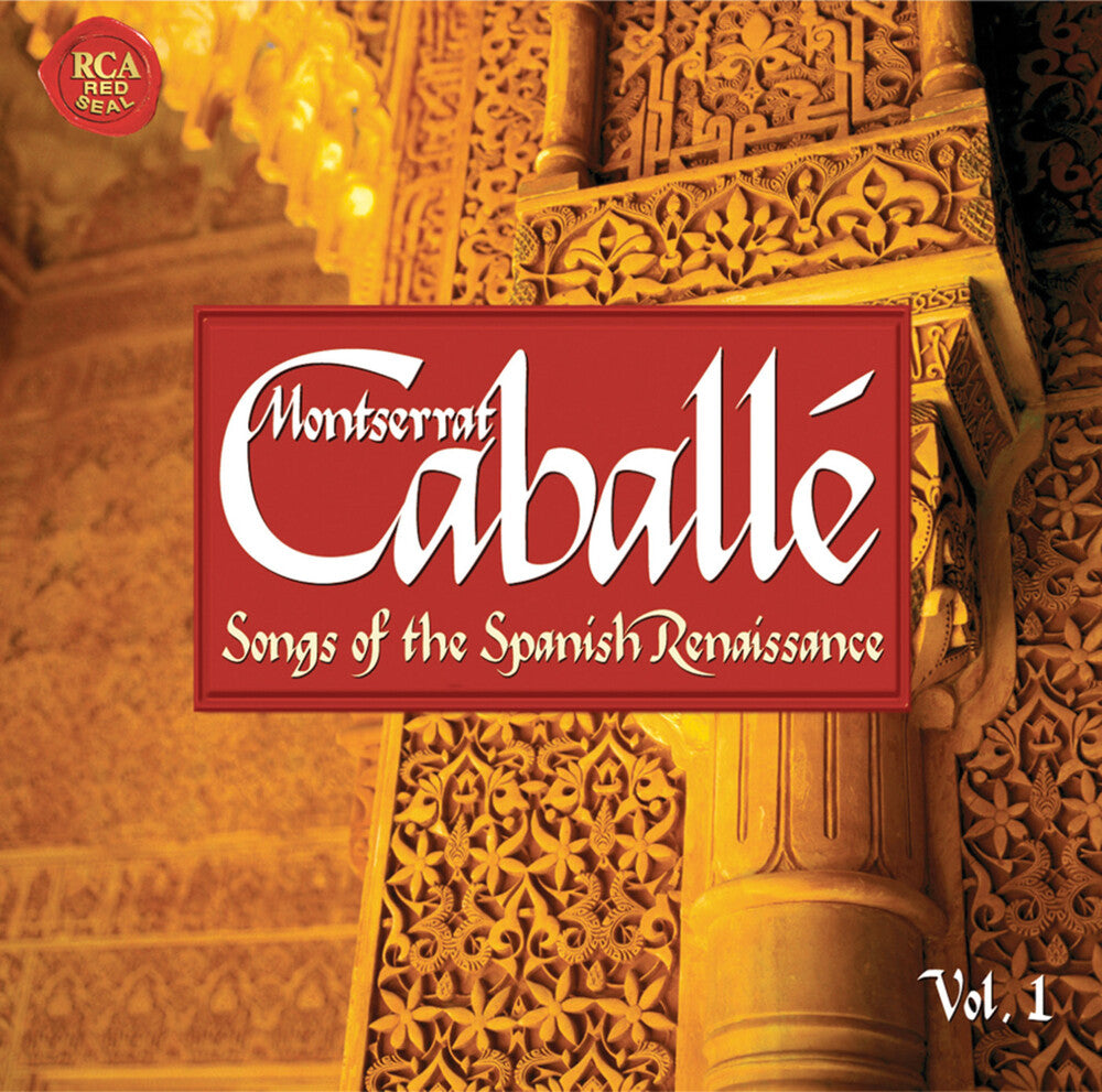 the album cover for Montserrat Caballe - Songs Of The Spanish Renaissance 1