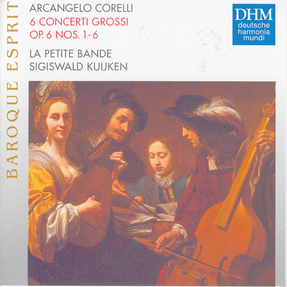 the album cover for Sigiswald Kuijken - 6 Concerti Grossi