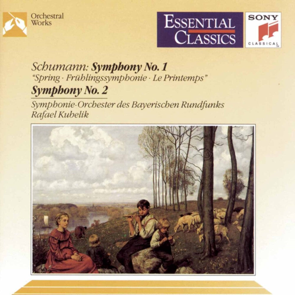 the album cover for Symphonieorchester Des Bayerischen Rundfunks - Symphonies 1 & 2