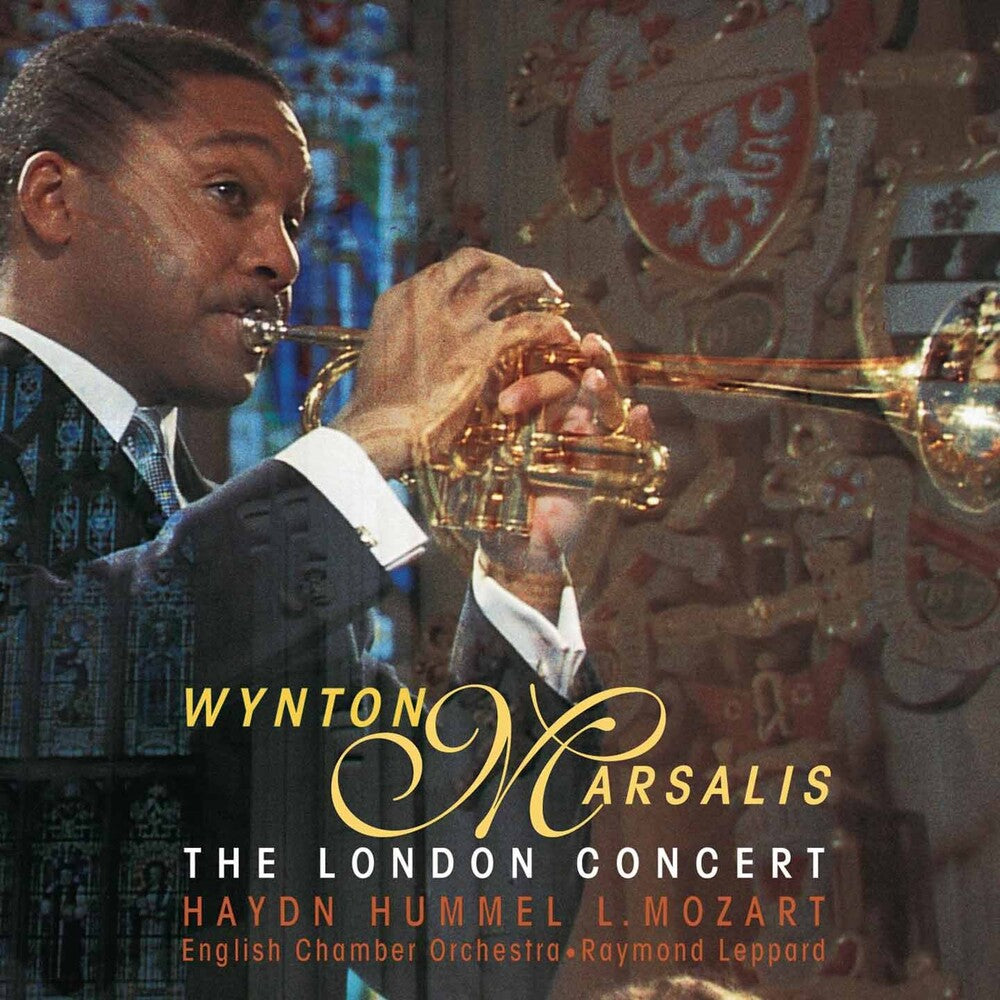 the album cover for Wynton Marsalis Quartet - Wynton Marsalis: The London Concert