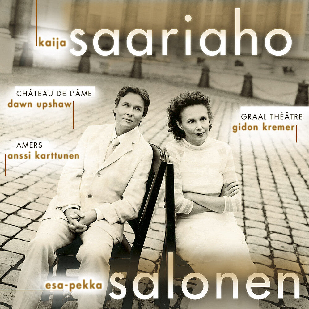 the album cover for Esa-Pekka Salonen - Chateau De L'ame / Graal Theater / Amers