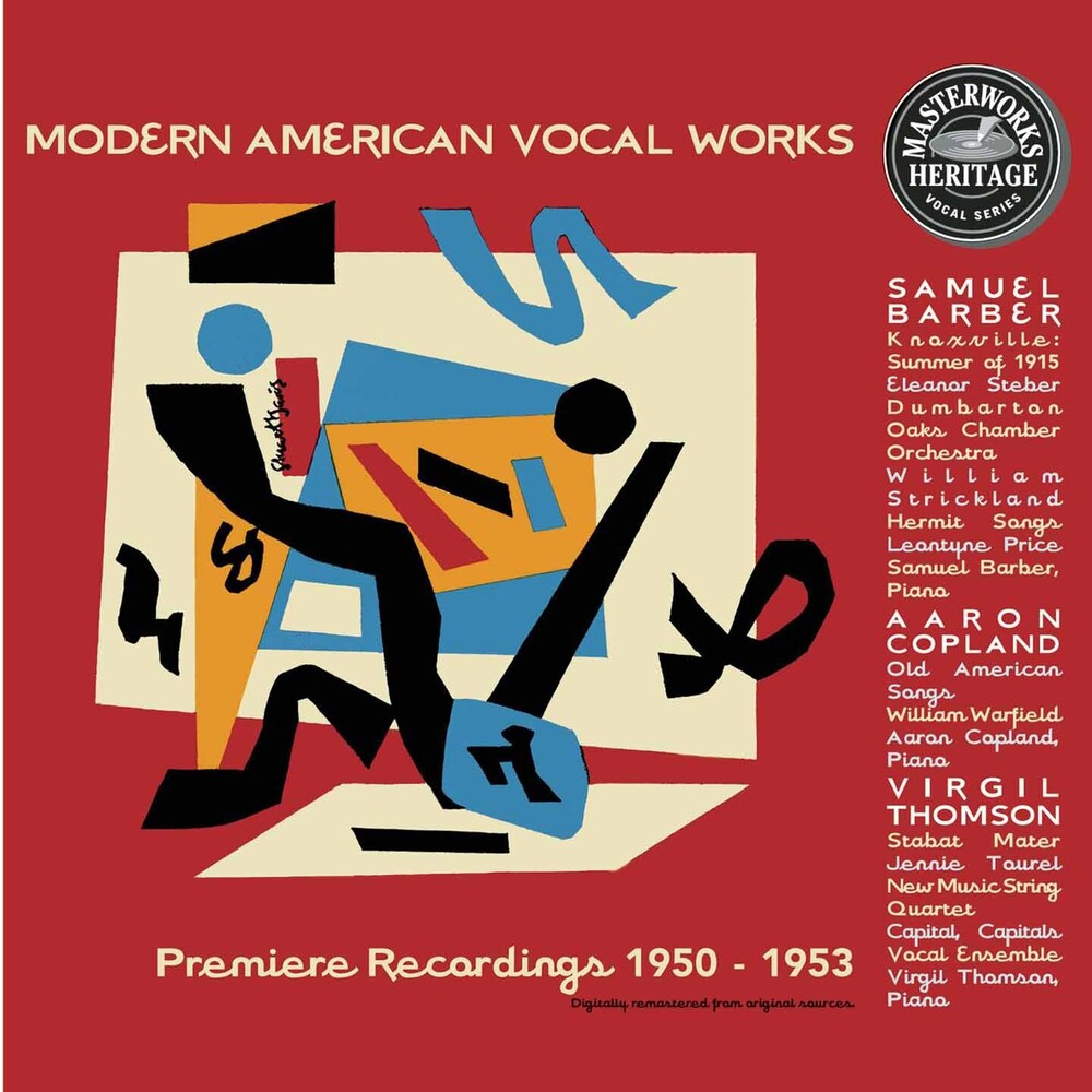 the album cover for Modern American Vocal Works / Various - Modern American Vocal Works / Various