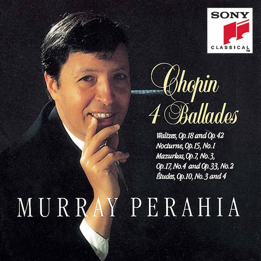 the album cover for Murray Perahia - Ballades, Etudes & Mazurkas