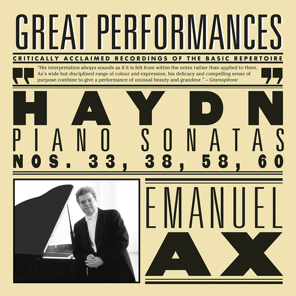 the album cover for J. HAYDN - Piano Sontas