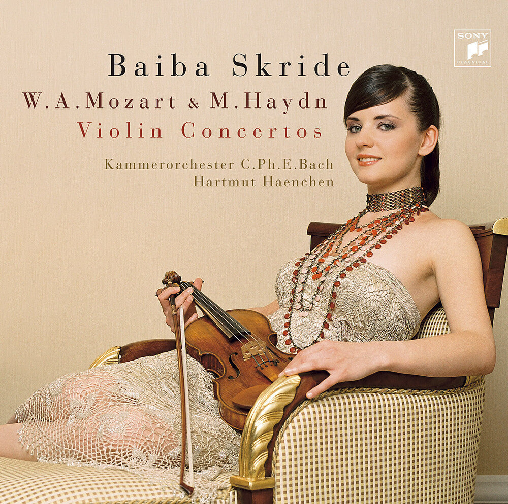 the album cover for Baiba Skride - Violin Concertos