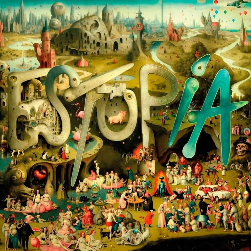 the album cover for Estopa - Estopia