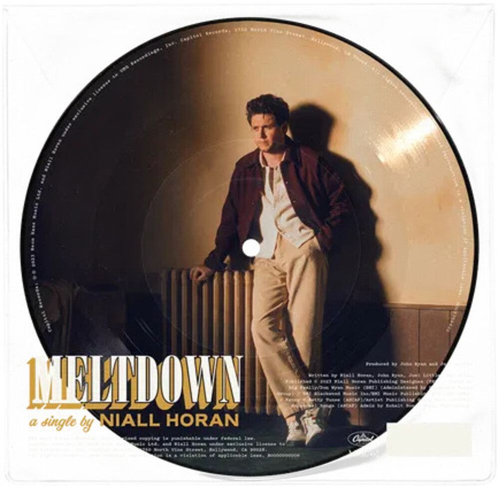 the album cover for Niall Horan - Meltdown (Pict) (Can)