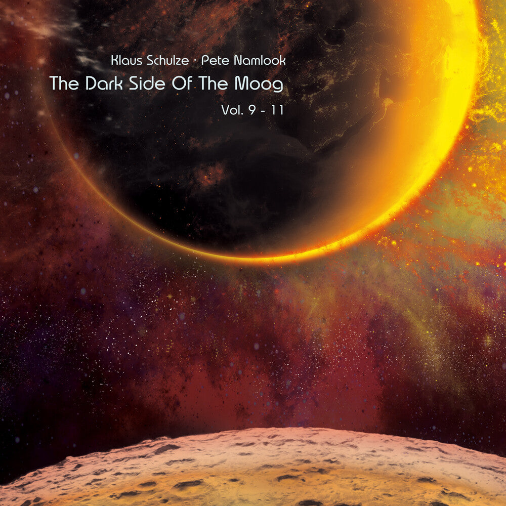 the album cover for Klaus Schulze / Namlook,Pete - Dark Side Of The Moog Vol. 9-11