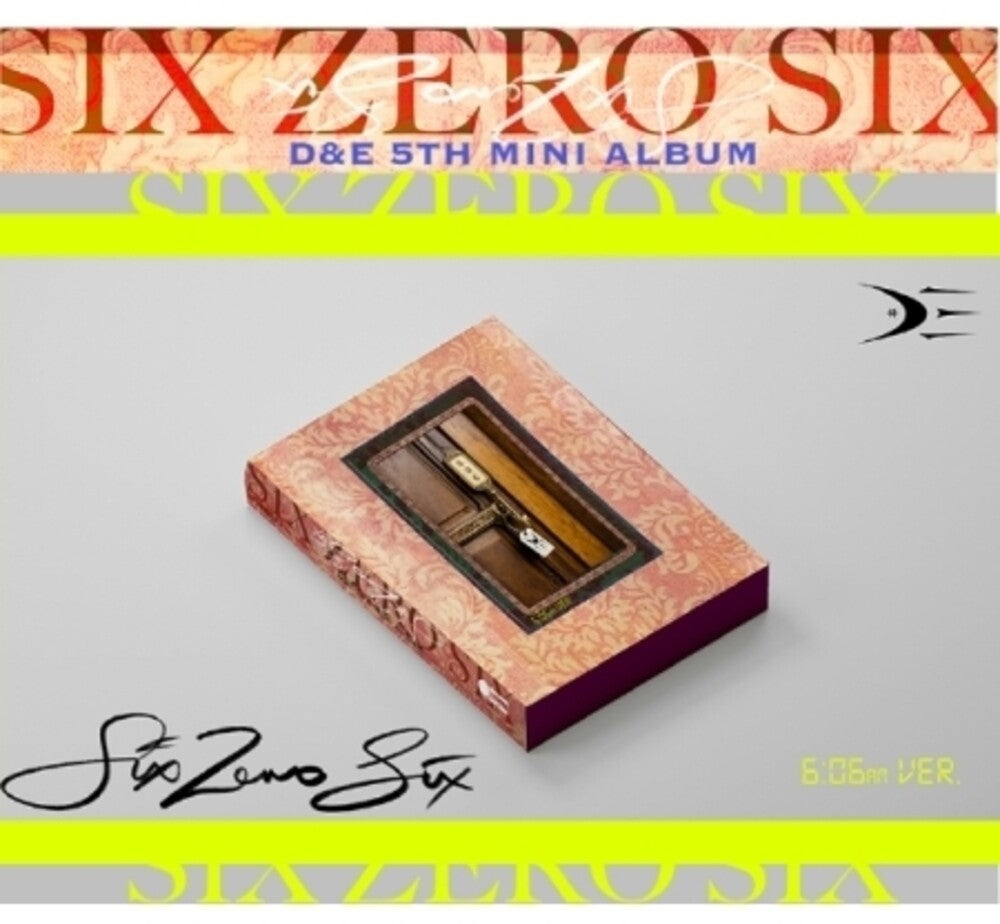 the album cover for Super Junior-D&E - 606 - 6:06am Version (Post) (Pcrd) (Phob) (Phot)